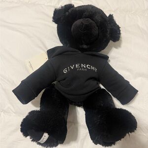 Givenchy Plush Bear in Black Hoodie